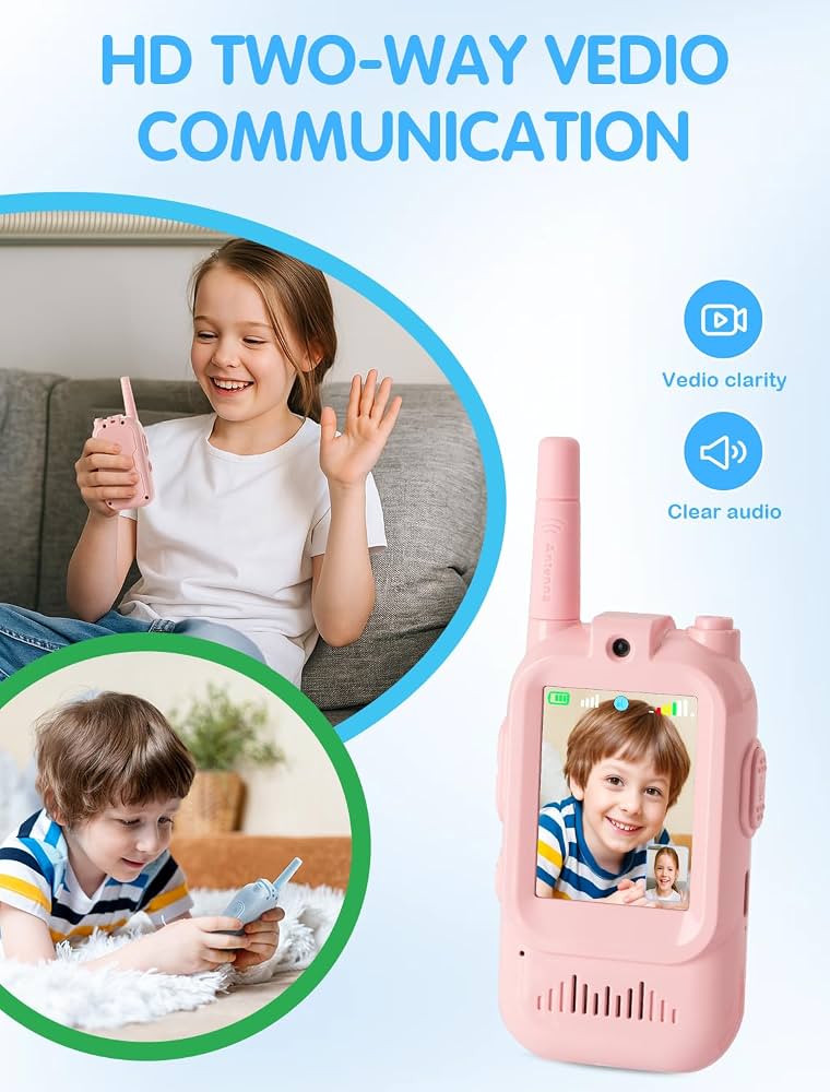 Video Walkie Talkies Toys for Kids
